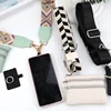 Mobile phone lanyard crossbody bag,with zippered leather wallet bag, Adjustable Fashion Cellphone Lanyard 3