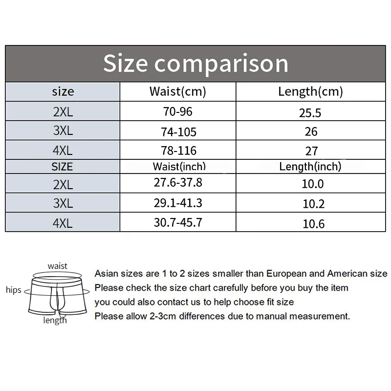 4 Pcs/Lot Men's Underpants Letter Panties Underwear Comfortable Shorts Sexy Gifts for Man Boxers Briefs