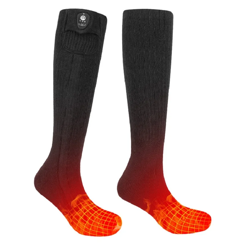 Electric Heated Socks Men Smart Temperature Control by Mobile