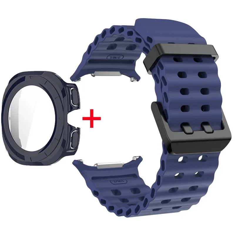 Ultimate 2-in-1 Watch Protection & Style Set with Strap, Case, and Screen Protector