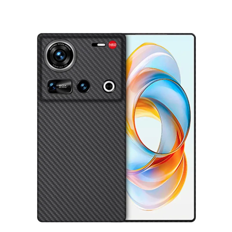 Premium Real Carbon Fiber Aramid Anti-Explosion Mobile Phone Protective Case