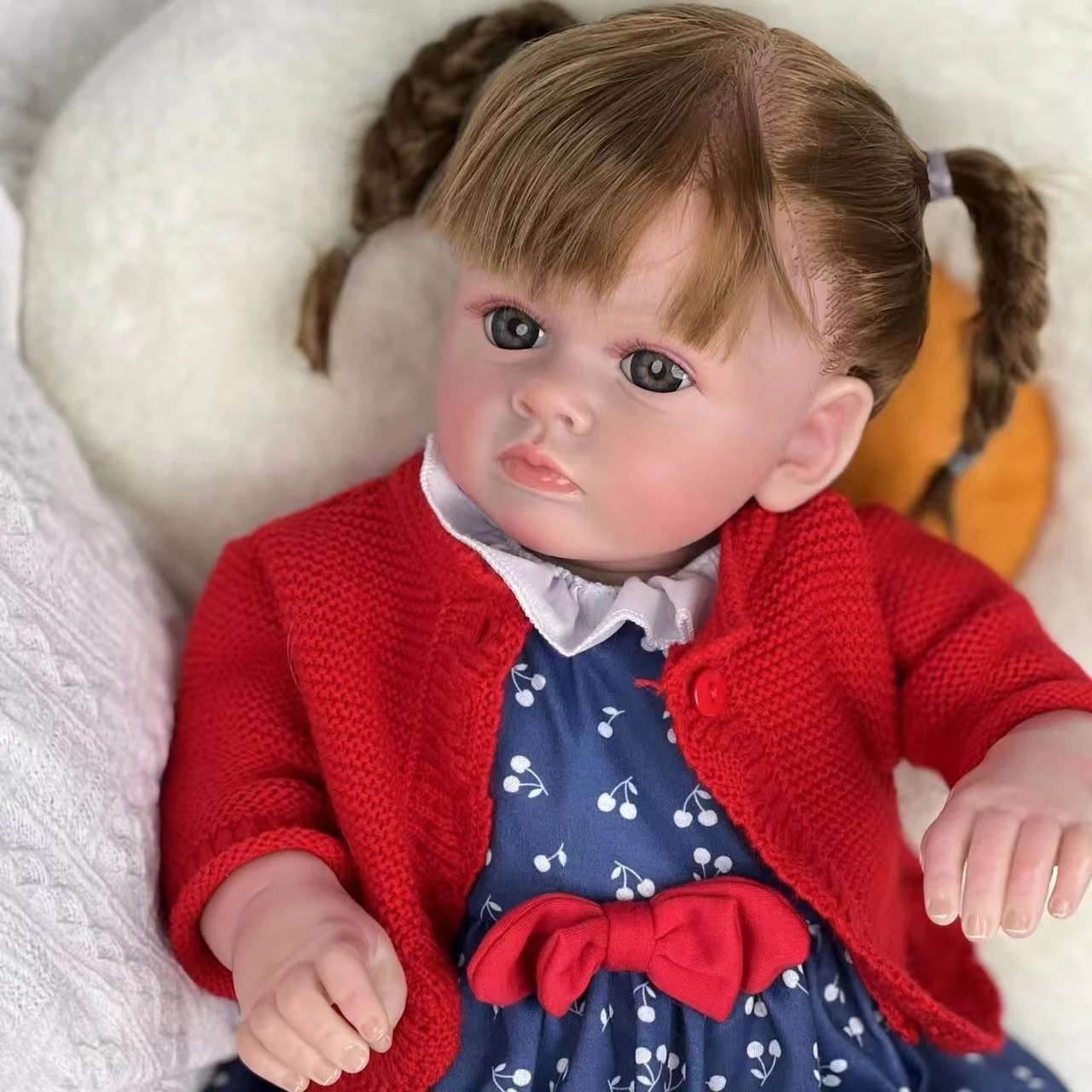 53Cm Fatti A Mano Tutti Bebé Reborn Girl Soft Touch Feeling Realistico Real Reborn Toddler Dolls Muecas Reborn Reales Para Nias