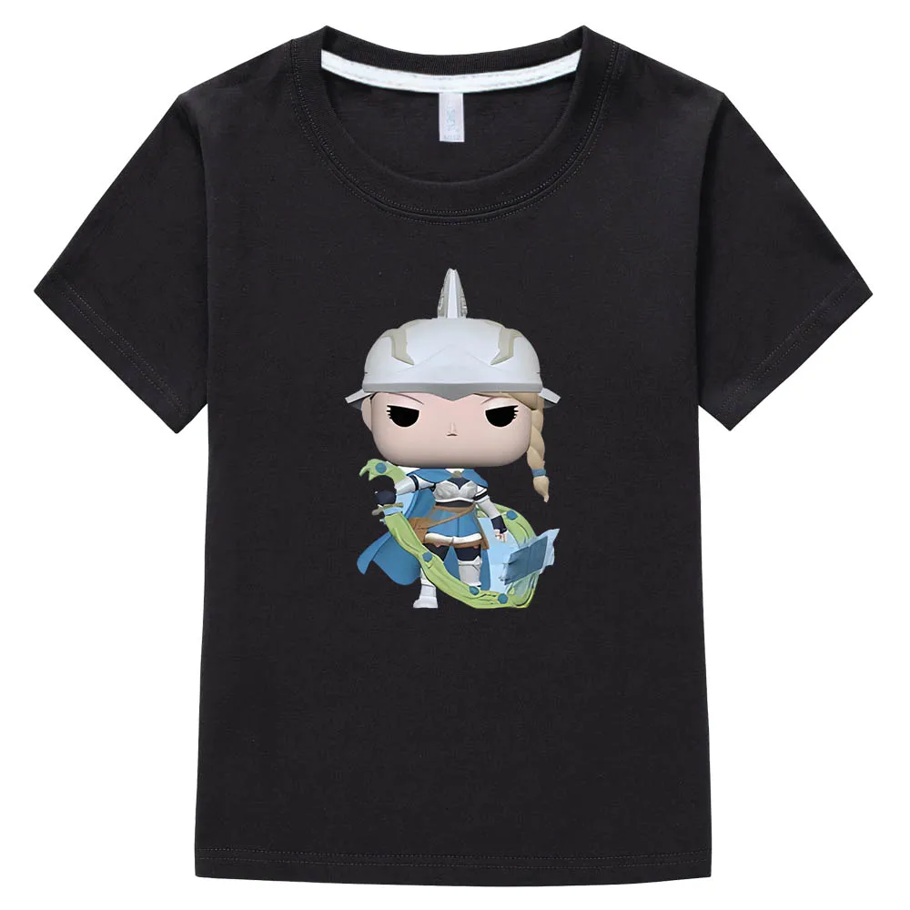 

Black Clover Kawaii Harajuku Casual T-shirts Cute Anime Manga Tshirt 100% Cotton Tee-shirt Soft Oversized Boys/girls T Shirt