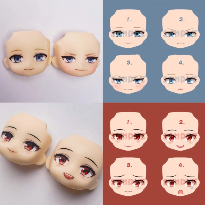 

SPY FAMILY Loid Forger Yor Forger Ob11 Gsc Face Doll Handmade Water Sticker Faceplate Anime Game Cosplay Toy Accessories