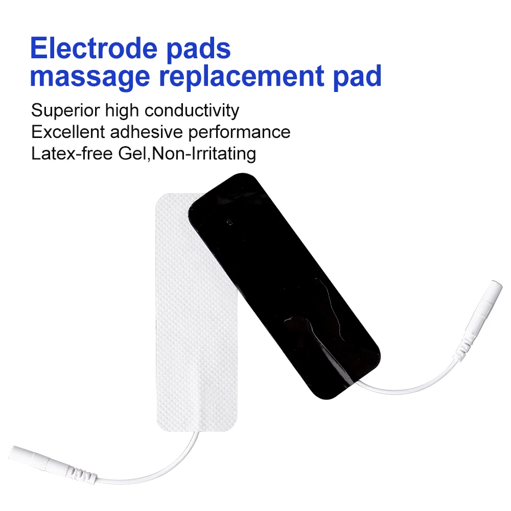 EMS Muscle Stimulation Electrode Sticker Physiotherapy Accessories  Non-woven Fabric Self Adhesive Replacement for Tens Pad 