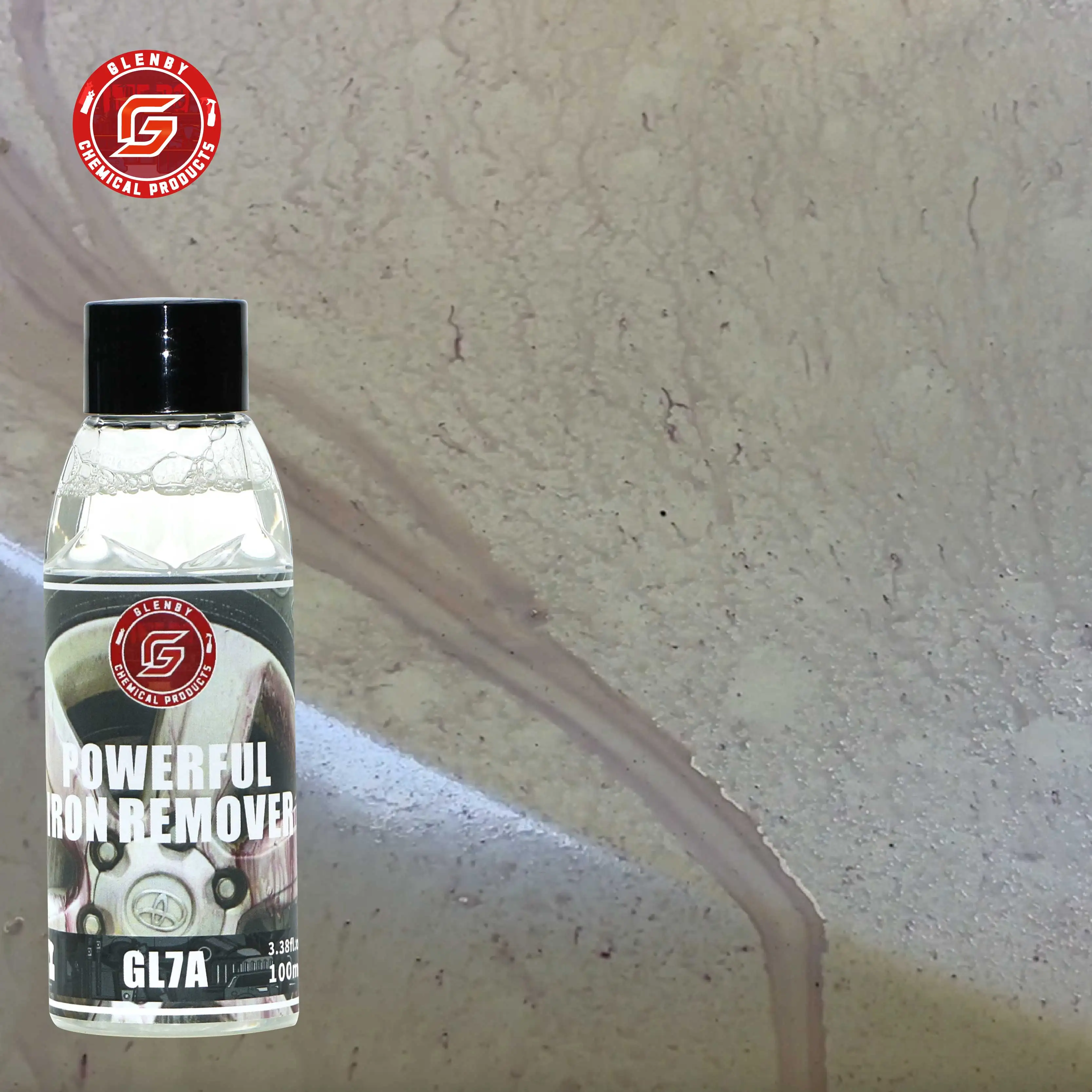 GLenby gl7a Steel And Iron Rust Removal Degreaser Cleaner Metal Industrial Cleaning Agent