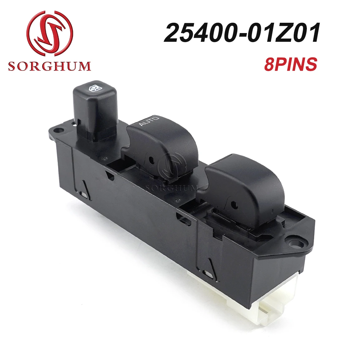 

SORGHUM Car Accessories 25400-01Z01 2540001Z01 For Nissan GW26 UD390 GE13 Truck Power Window Lifter Control Switch Button 8Pins