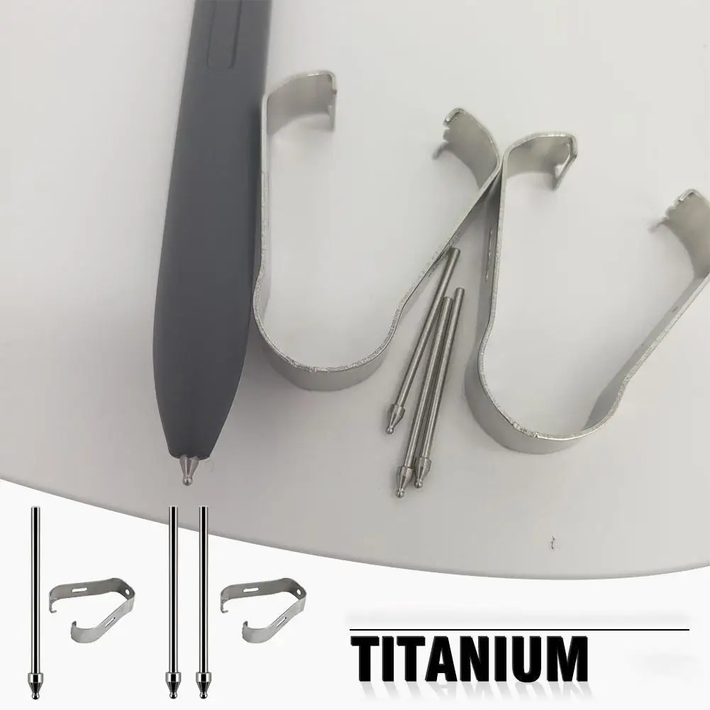 For Samsung Metal Pen Tip Titanium Alloy Steel Pen Tip Stylus For S6 S7 S7+ S8 S9 S23 S24 Alloy Penpoints