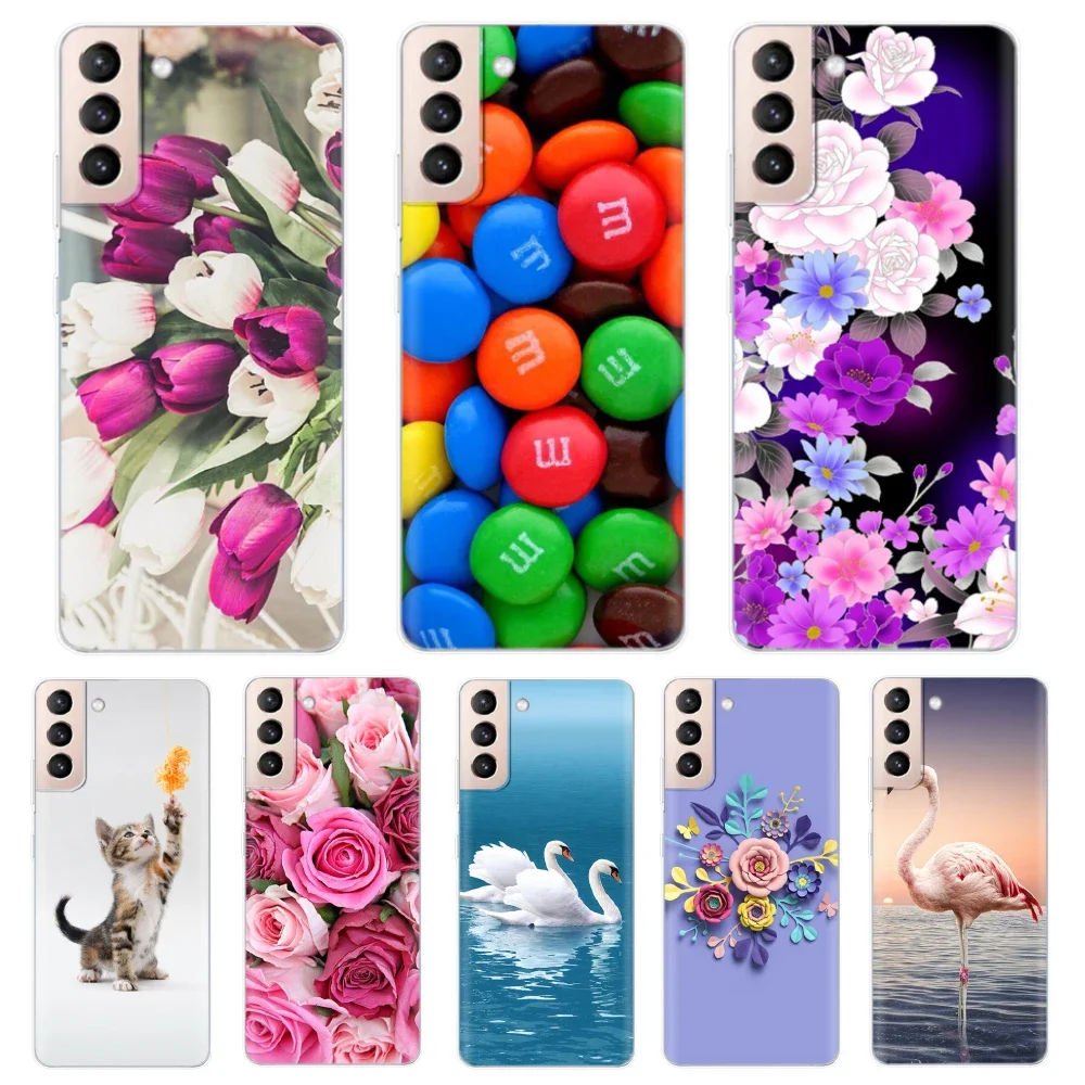 S21Fe S21 Fe S 21 Fe Custodia Per Samsung S21 Plus Custodia Ultra Cover In Silicone Tpu Fundas Per Samsung Galaxy S21Fe S21 + Ultra