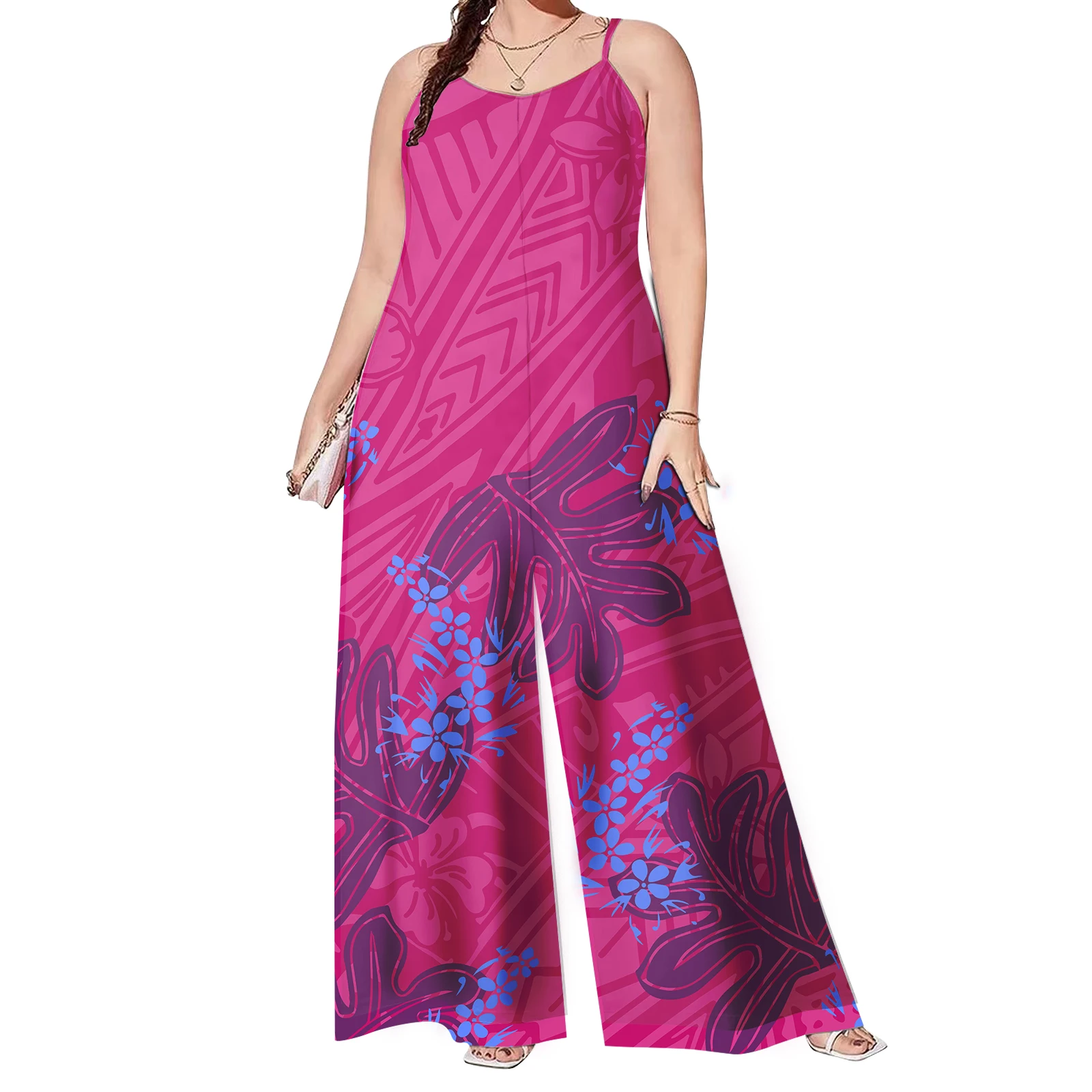 Polynesian Women Clothing 8xl Womens Jumpsuit Polynesian Clothes