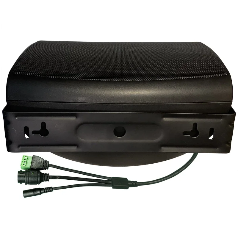 30W Black IP Network Active Wall Mount Audio Speaker for School