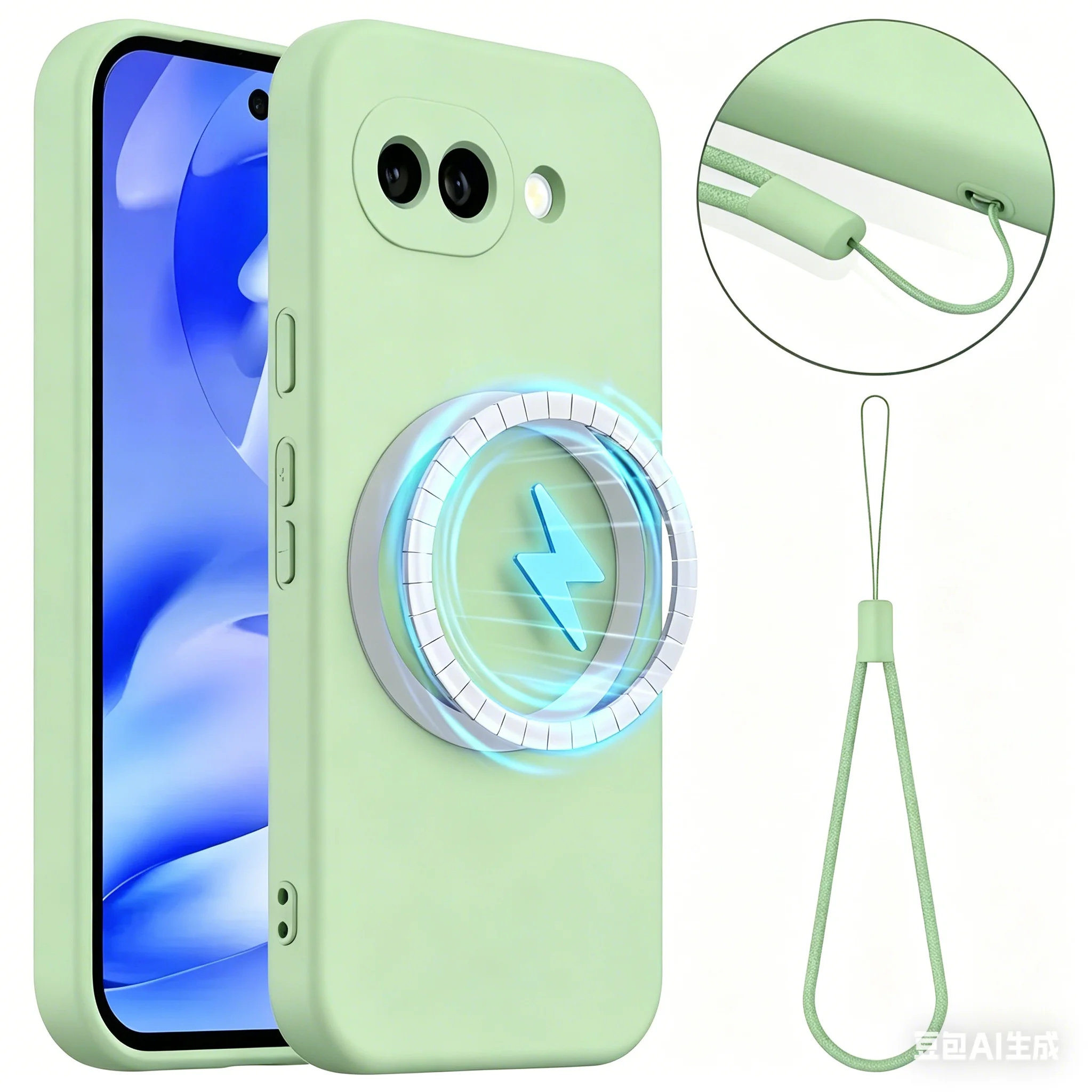 Premium Original Skin Feel Liquid Silicone Case with MagSafe Compatibility