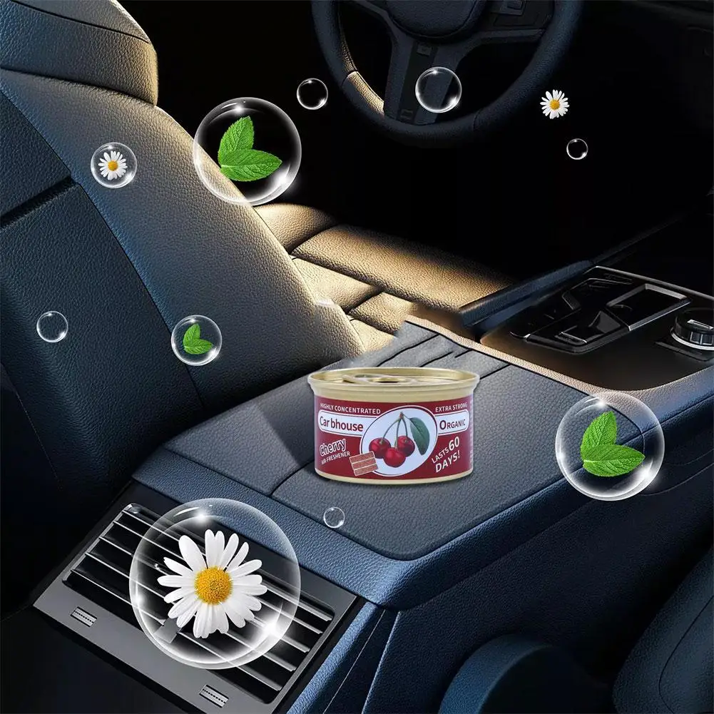 Wood Block Car Air Freshener Coffee Flavor Long Lasting
