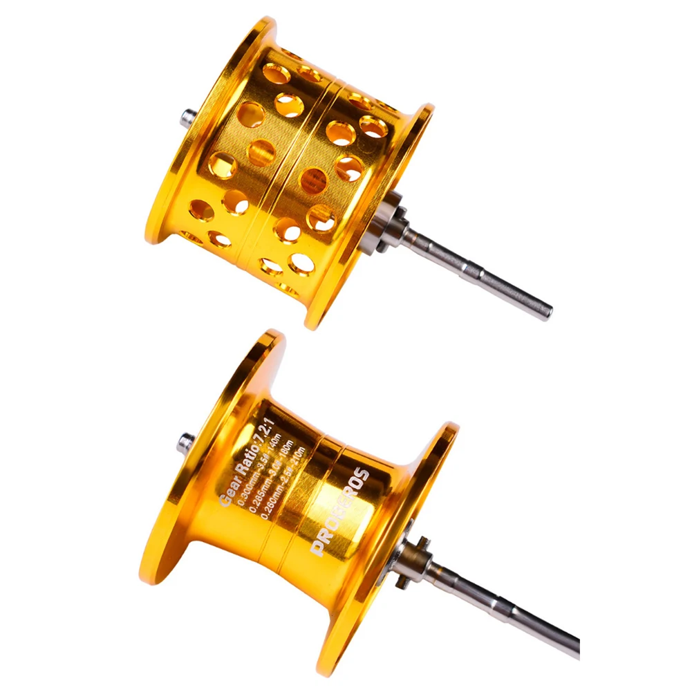 DIY Baitcasting Reel Spare Shallow Spool Ball Bearing 18 + 1BB Universal/Micro Line Cup Fishing Wheel Cup Fishing Tool spinning fishing reels fishing reels