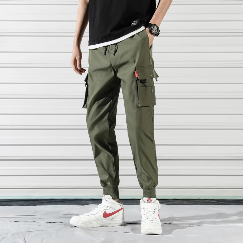 4 Colors!2023 Men's Workwear Pants with Plush and Thickened Winter Casual Harlan Leggings Casual Pants