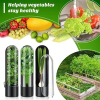 1 Pack Fresh Herb Preservation Bottle Herb Vegetable Preservation Bottle Herb Fresh Storage Container Kitchen Gadget 1