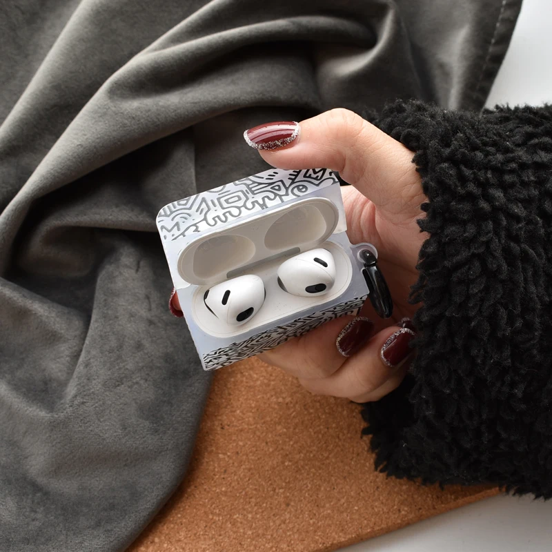 Graffiti Creative Case for AirPods Generation Cover for Apple