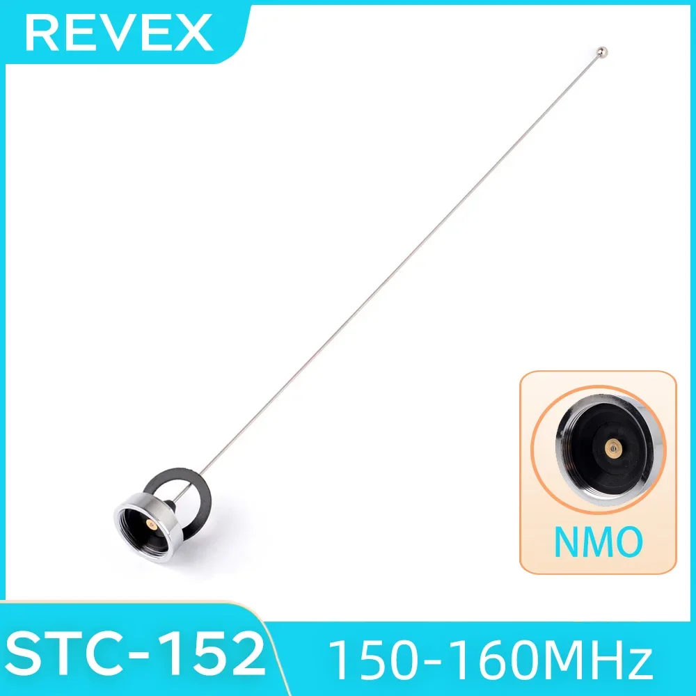 REVEX SD-TC152 NMO Single Band VHF 150-160MHz 100W High Gain Car Mobile Ham Car Radio Walkie Talkie Antenna For Anytone Wouxun