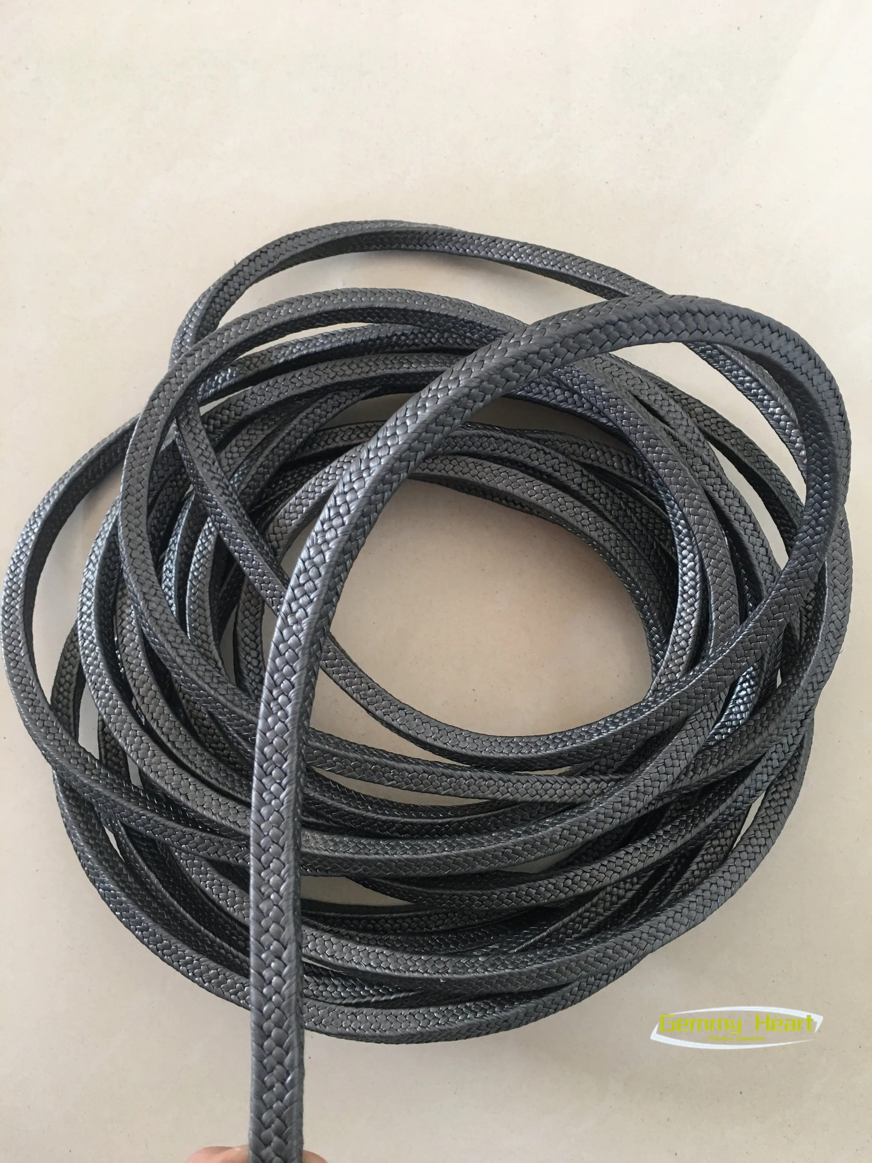 Factory Customized Professional Gland Packing Rope Expandable Graphite  Gland Packing 10 Meters (12mm*12mm)