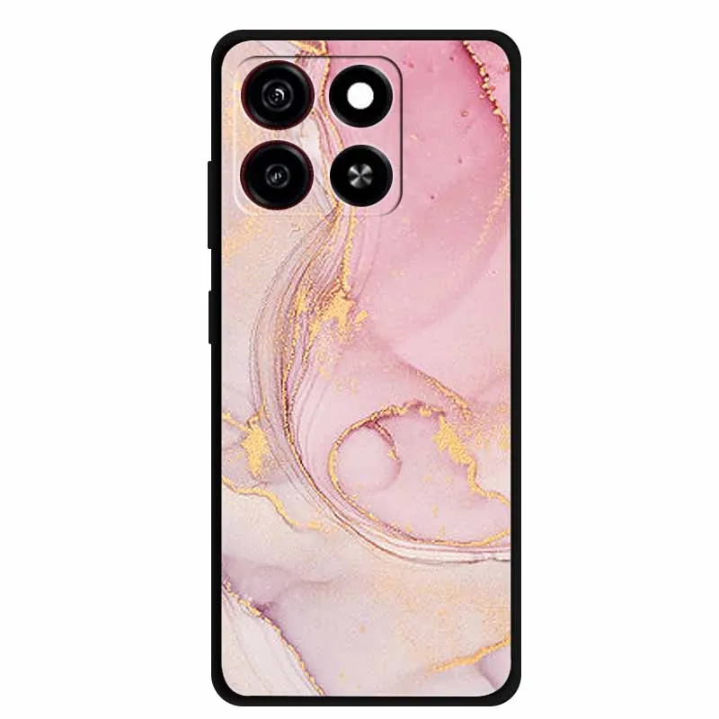Marble Astronaut Shockproof TPU Soft Silicone Phone Case - 6.75