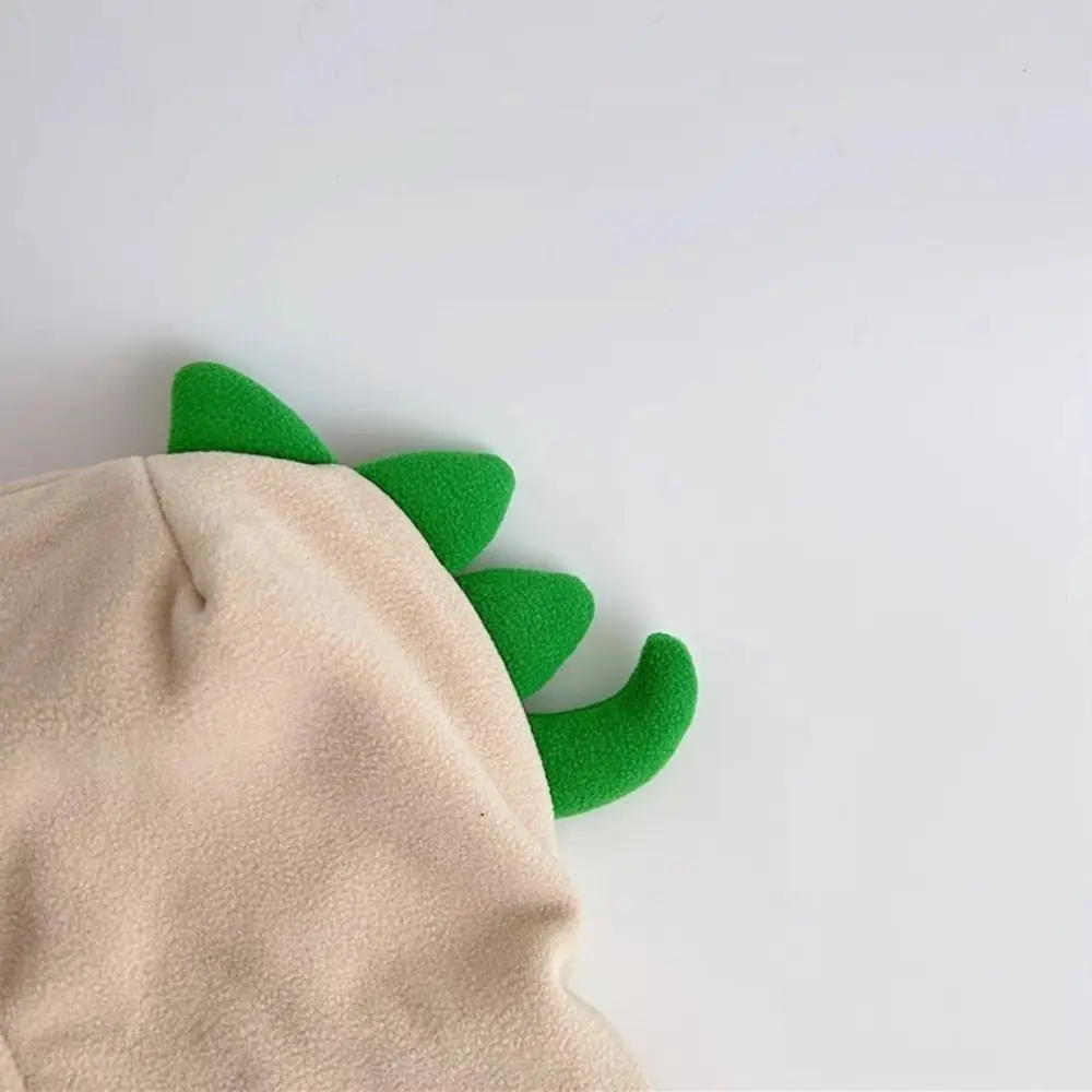 Plush Windproof Protection Ear Hats One Piece Shawl Baby Hat Scarf Baby Dinosaur Mask Earmuffs Warm Plush Pullover Hats Children