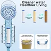 Hand Shower Filters, Set of 10 Replacement Filters for Hard Water, Remove Chlorine and Harmful Substances More Effectively 2