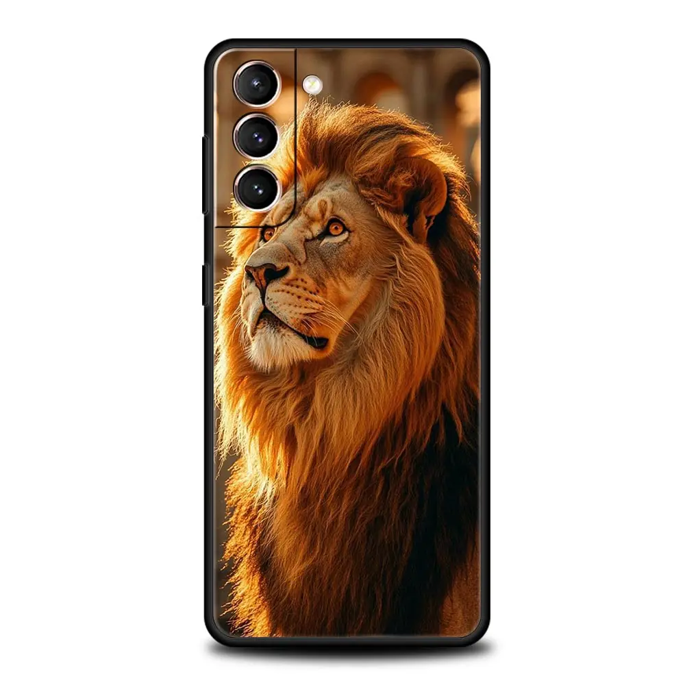 Lion King Animal Soft TPU Phone Case - Vibrant and Durable Cover