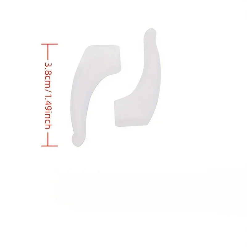 5쌍/세트 안경 미끄럼 방지 실리콘 귀걸이 고정대 안경 선글라스 낙하 방지 고리