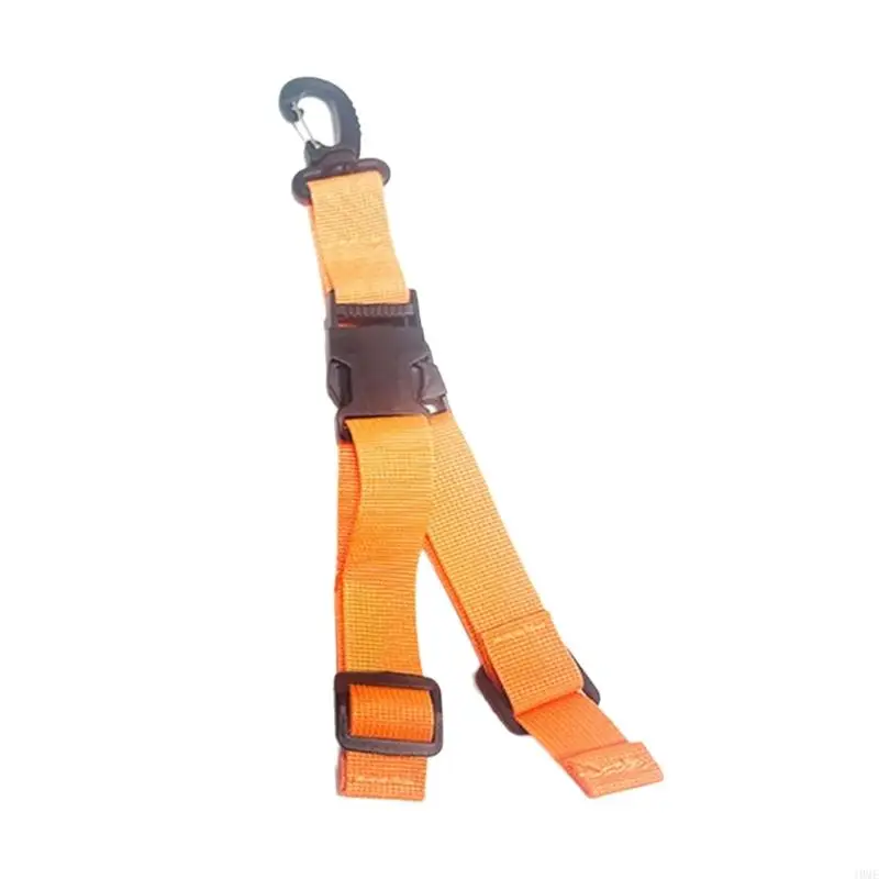 Scubas Diving Fin Mask Holder with Swivels Clip, Diving Flippers Keeper Quick Releases Buckle Webbing Belt for