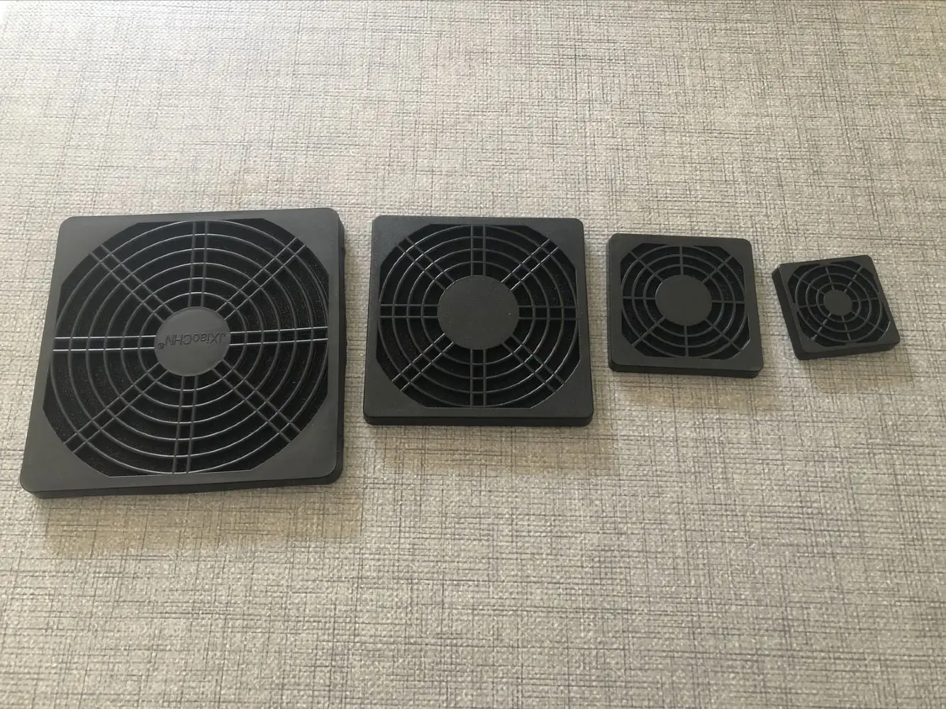 3-in-1 Plastic Fan Dust Filter Guard 80mm 90mm 120mm Grill Protector Dustproof Cover For PC Computer Fans Filter plastic fan dust filter