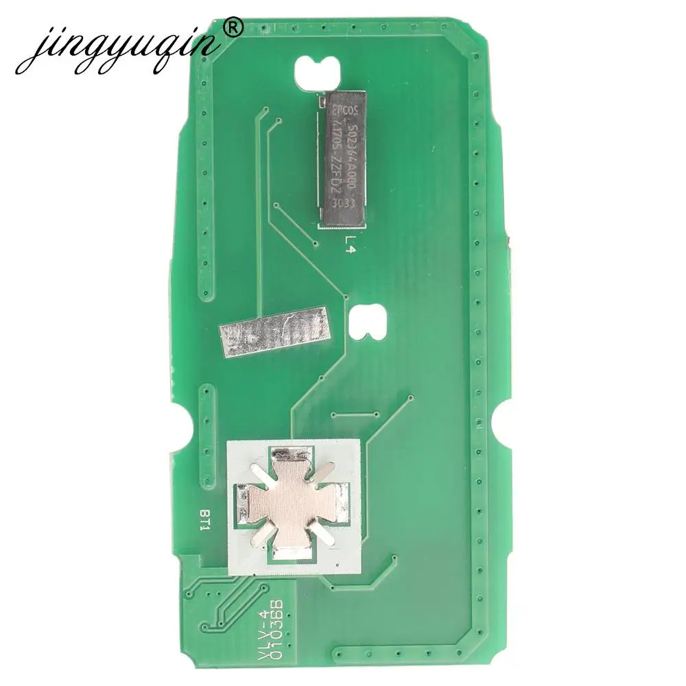 Jingyuqin ڵ Ű ȸ ,  XC60, S60, S60L, V40, V60, S80, XC70 , 5 ư, 433Mhz, FSK ID46, 7953 Ĩ PCB, KR55WK49264