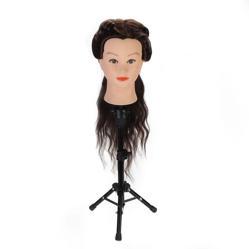 IvyBeauty Metal Adjustable Wig Stand Tripod Holder For Wigs Making Training  Head Styling Quality Mannequin Head Tripod Tools