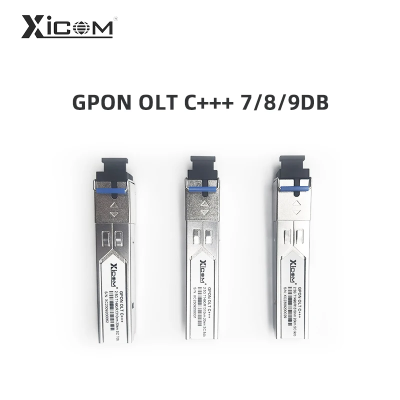 

2.5Gbps/1.25Gbps SFP Mpdule GPON OLT C+++ 7/8/9dBm SC UPC Optical PON Module 1490/1310nm Max Distance 20kmTransceiver Module