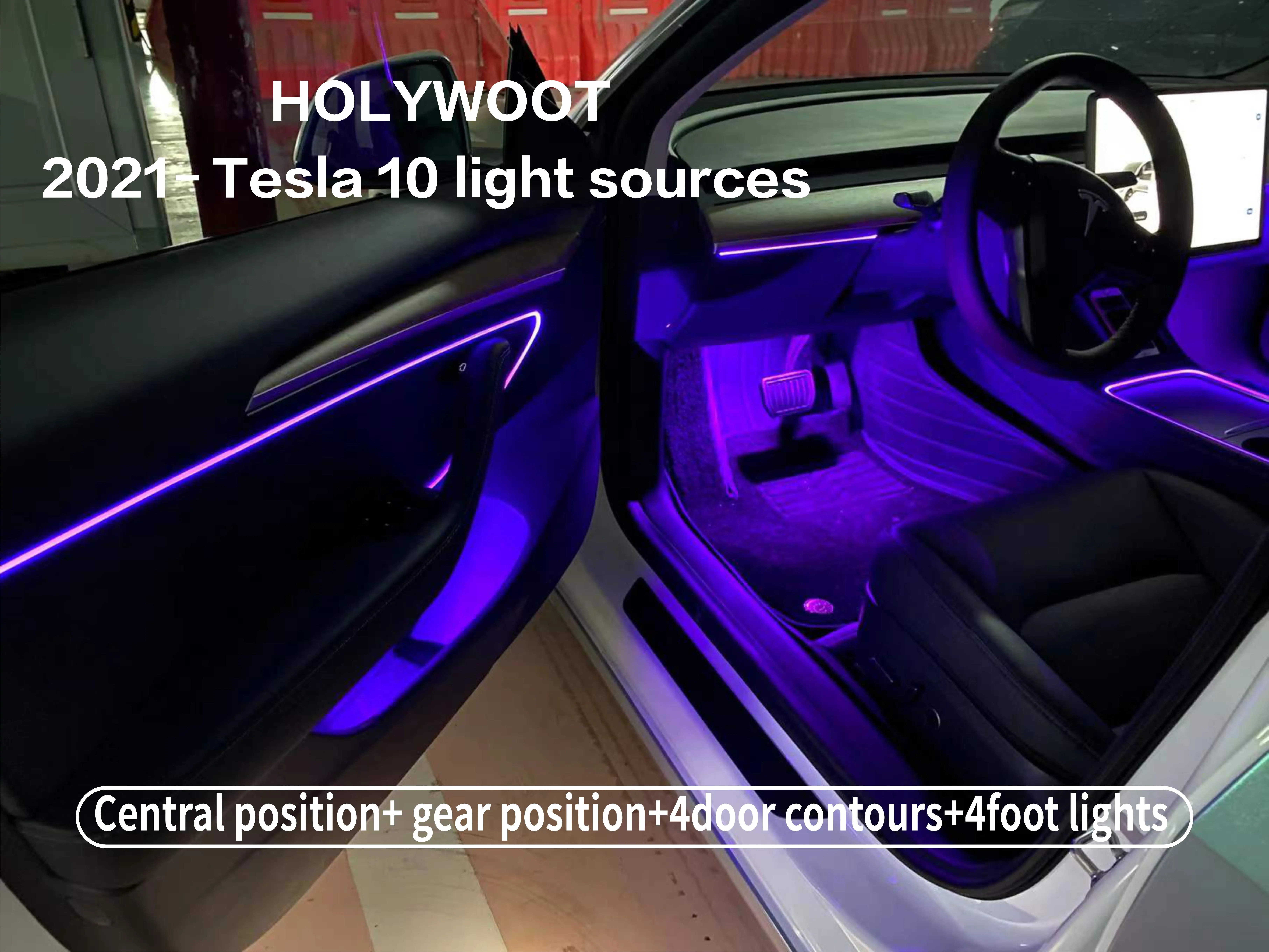 Shop Tesla Model 3, Y, S & X Cabin Ambient Light - TESPLUS