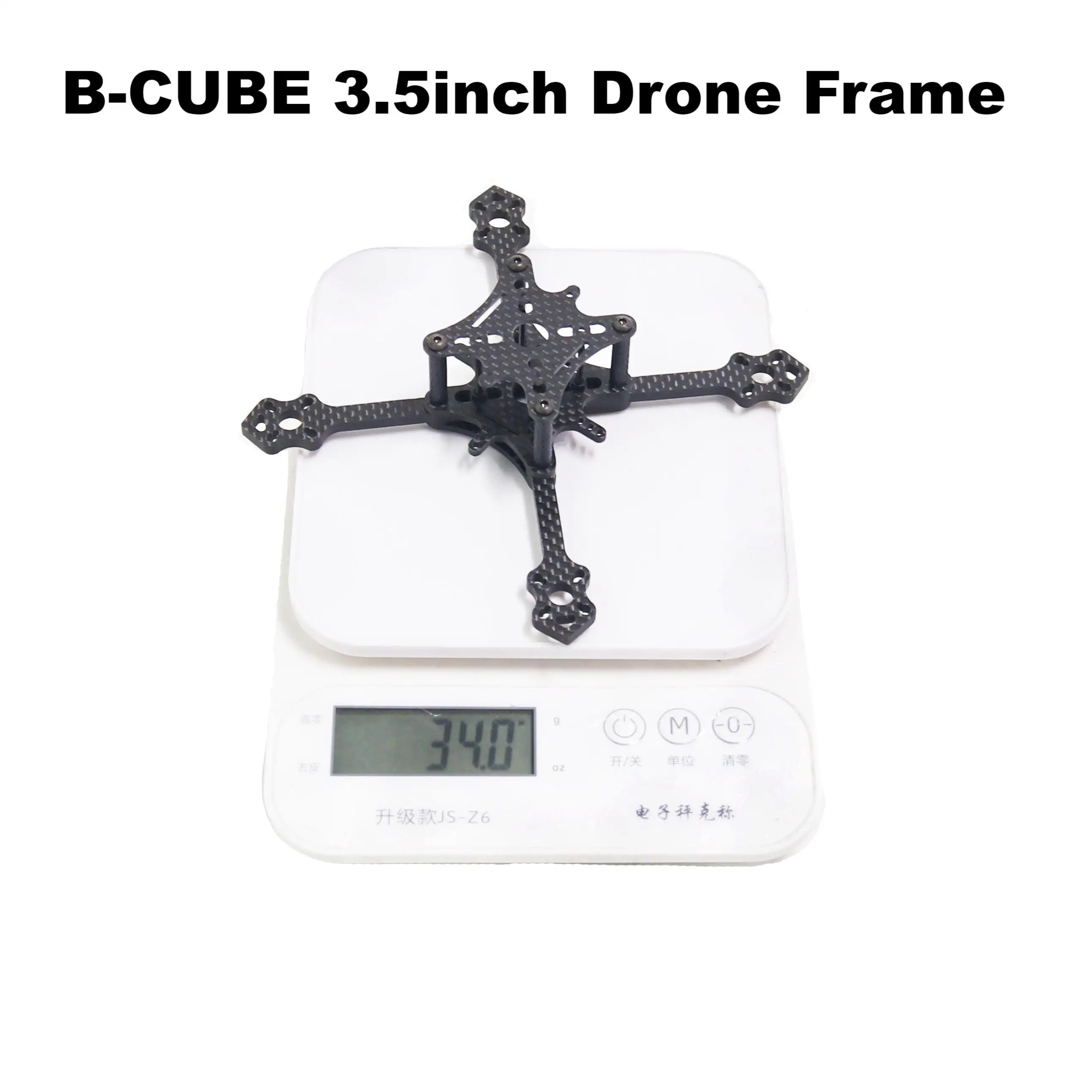 B-CUBE 3.5inch FPVDrone Frame Kit Carbon Fiber Racing Drone Quadcopter Freestyle