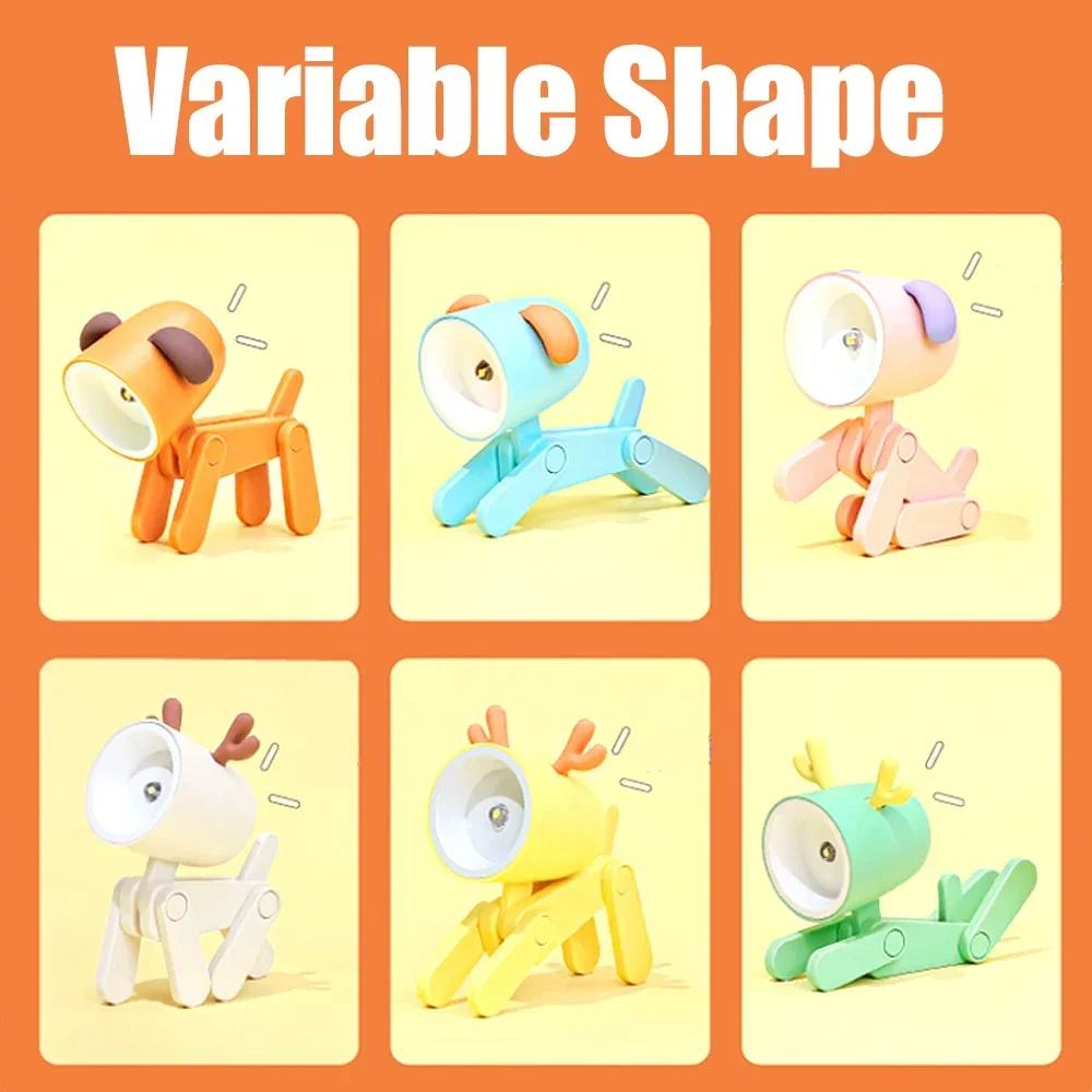 Cute LED Folding Desk Lamp 6