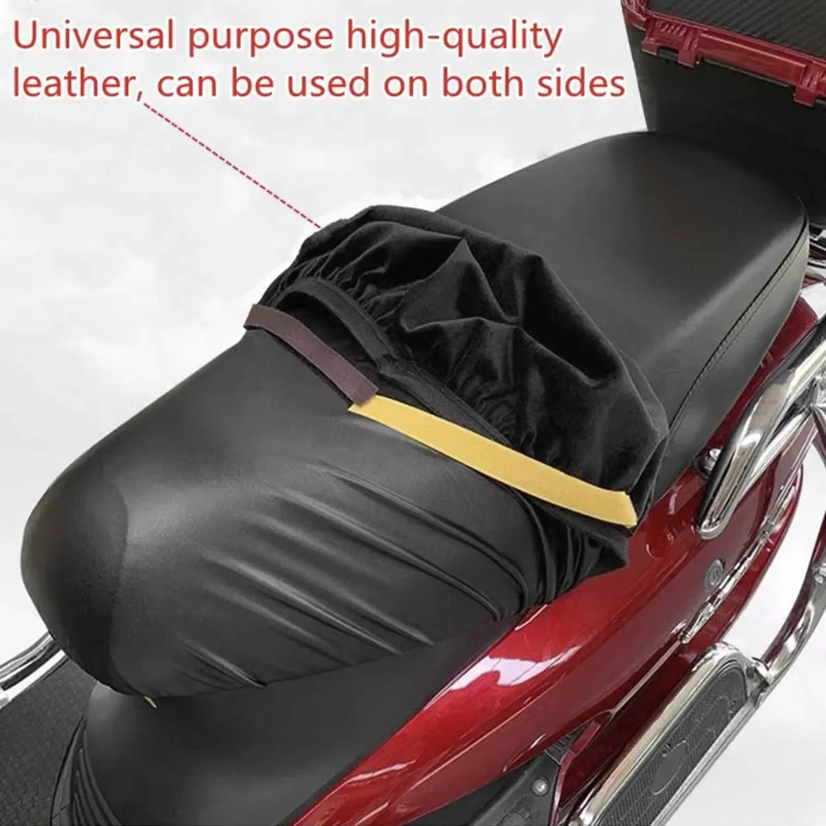 Waterproof Leather Motorcycle Seat Cover Protector