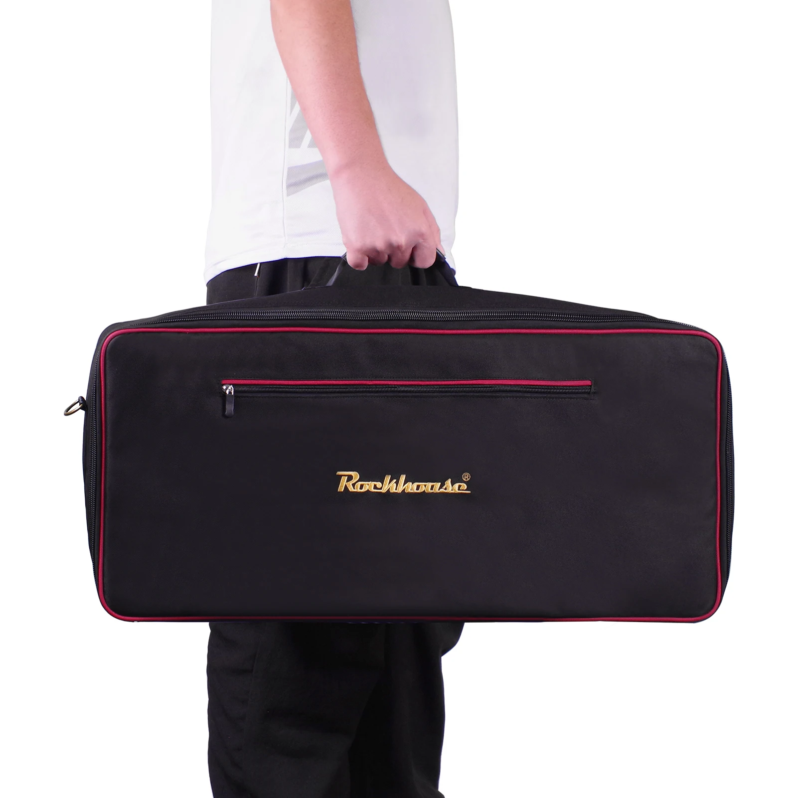 Guitar Pedal Board Carry Case Handbag Shoulder Bag Waterproof Oxford Cloth