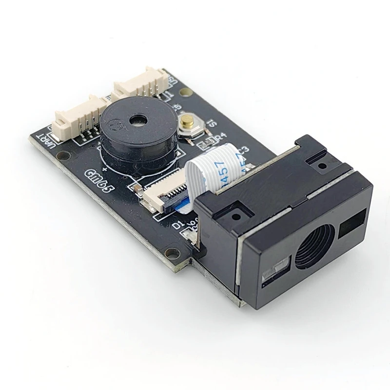 A85Q-New GM65 USB Wired Barcode Scanner 1D 2D Bar Code Reader QR Code Reader Module CMOS Buzzer For Reminding With Cable UART