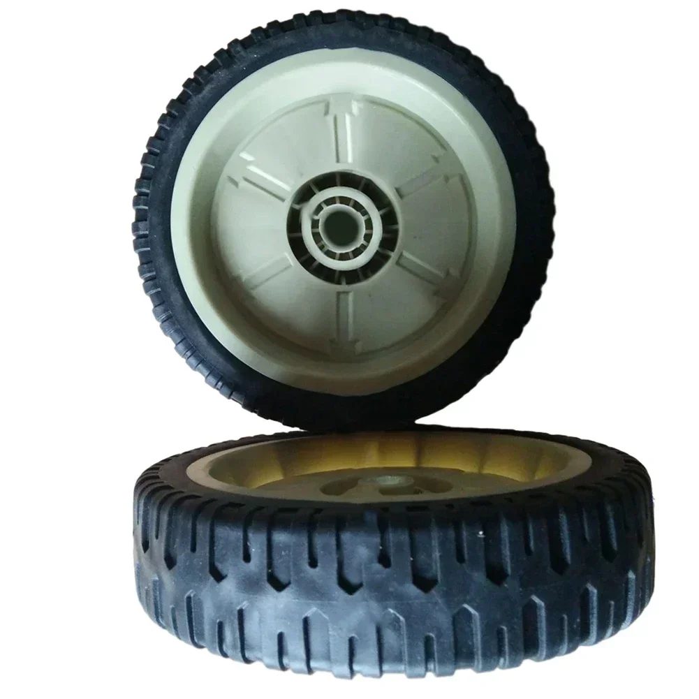 Ruote Anteriori Per Tosaerba Honda HRR216 HRS216 HRT216 – Diametro 20,3 Cm, Plastica+gomma, OEM, Per Manovra Fluida Su Vari Terreni