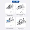 White Shoe Cleaner 200ml Sneaker Whitener Stain Remover Multifunctional Dirt Remover Effective Shoe Cleaner For White Shoes 5
