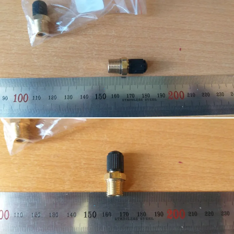 Turbo Blow Off Valve Engine Purge Control Valve Vvt Valve Solenoid 2PCS 1/8" NPT MPT Solid Brass Air Compressor Tank Fill Valve