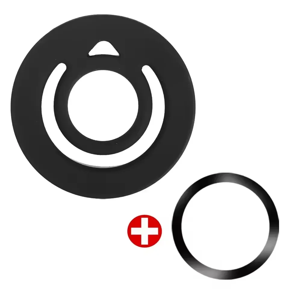 Universal Magnetic Silicone Finger Ring Grip - Strong Magnet Circular Phone Holder with Ring Shape Design
