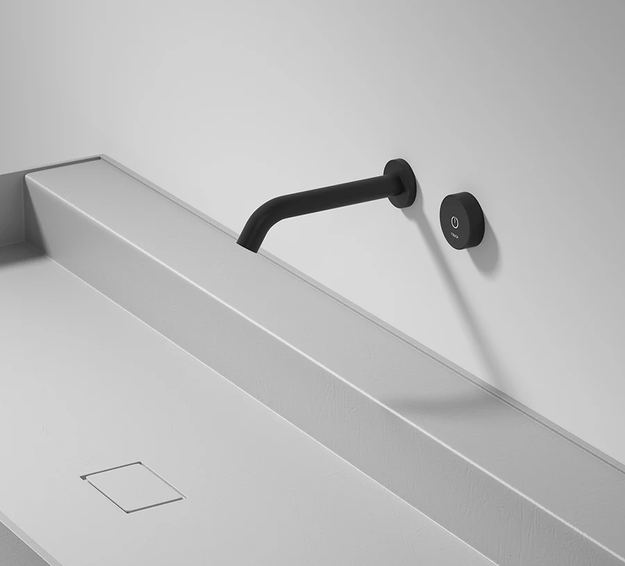 

Bathroom faucet wall mounted mixer sink faucet dual control single handle faucet solid brass faucet hot and cold faucet