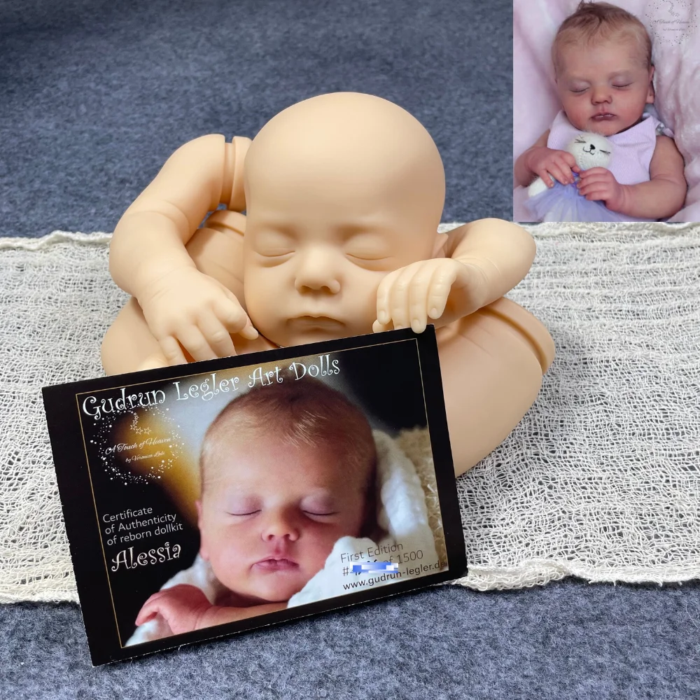 20 Inch Reborn Baby Doll Kit Alessia With Limited COA Newborn