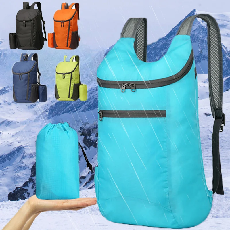 Mountaineering Bag High-capacity Outdoor Survival Waterproof Backpack for Women Men Travel Camping Double Shoulder Rucksack Bags