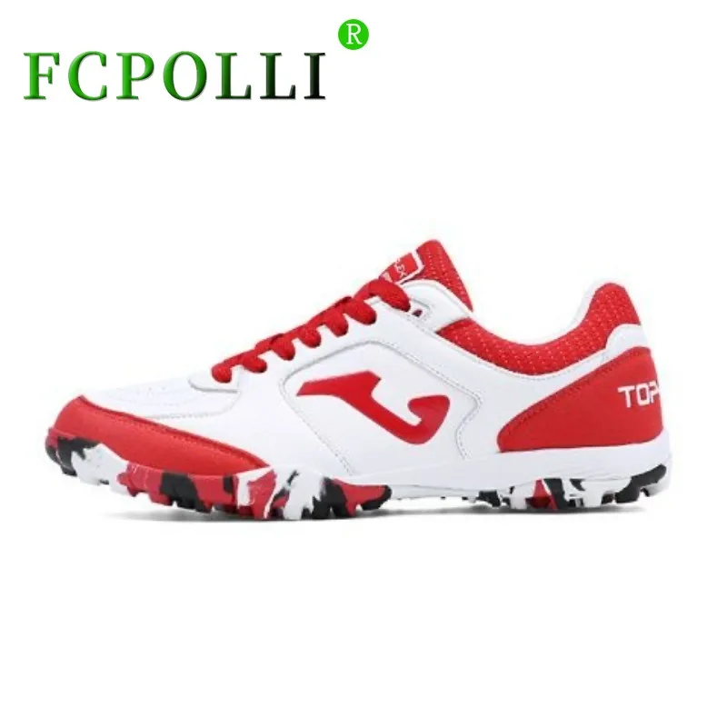 

Hot Sale Football Shoes Men Anti Slip Soccer Shoes For Mens Indoor Leather Training Shoes Men Brand Turf Football Shoe Man