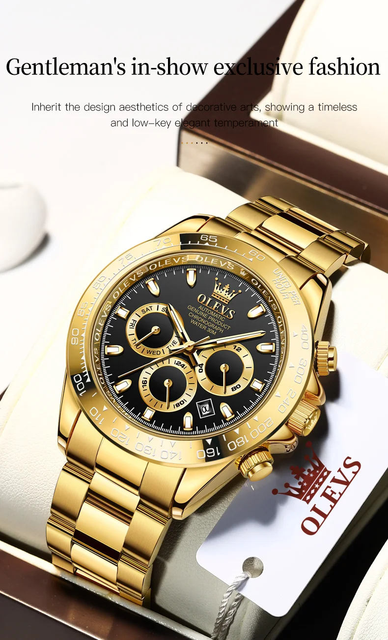OLEVS 6638 Men's Watch description image 12