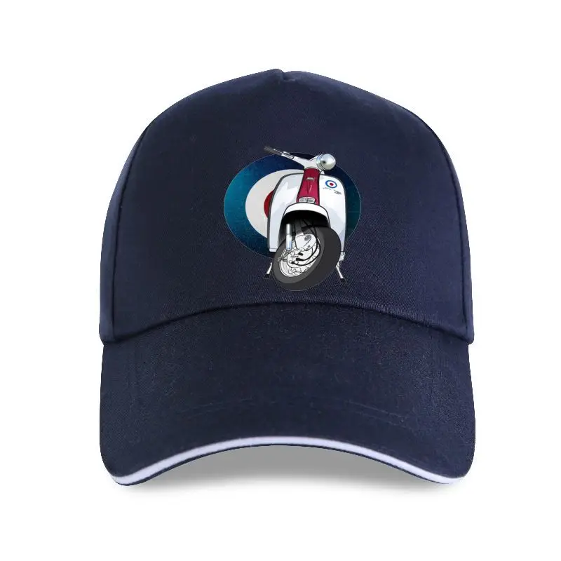 

new cap hat Awesome Target Logo Italy Scooter Man Vintage Motocycle Graphic Baseball Cap Big Size