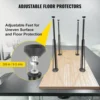 Hairpin Metal Table Legs 28 Inch Desk  Set of 4 Heavy Duty Bench  3-Rod Metal Furniture  Wrought Iron Coffee Table 5